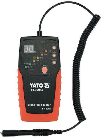 Yato Yt-72985 Тестер за спирачна течност Черен Червен