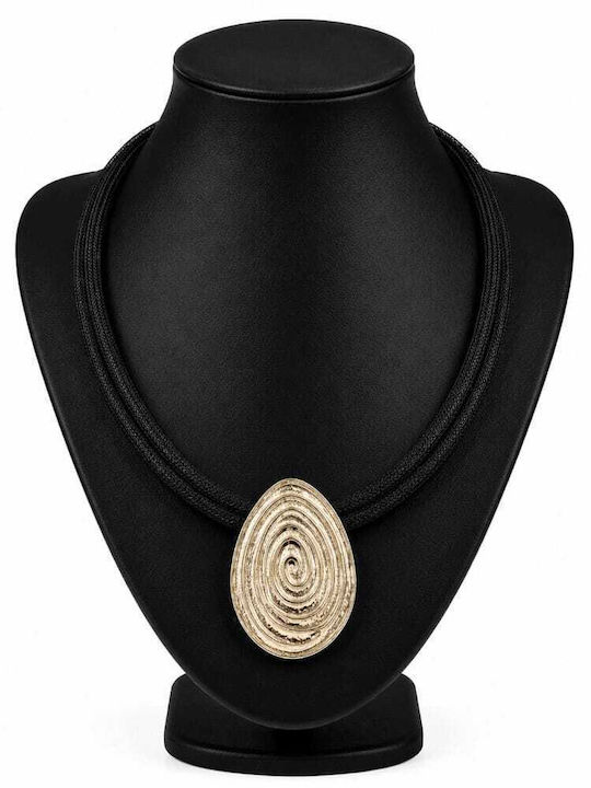 Liva Fashion Halskette Schwarz Liva Fashion Halskette Schwarz