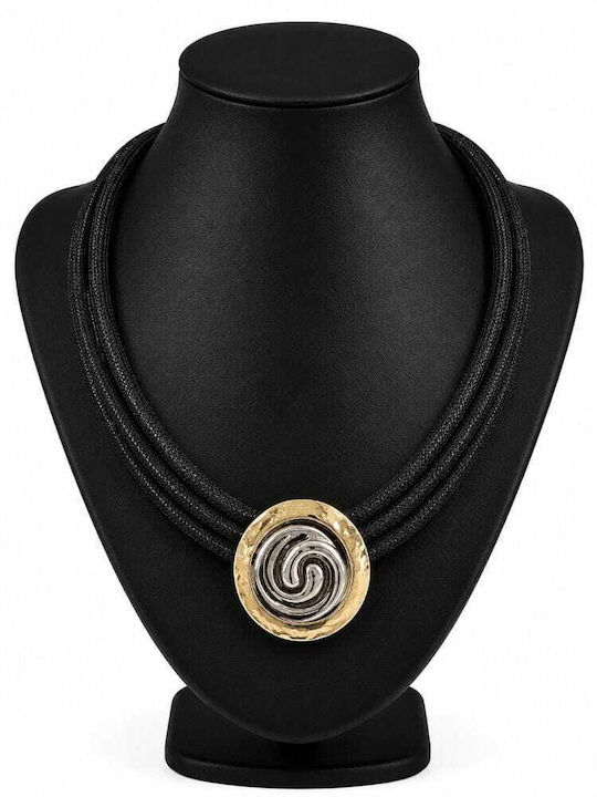 Liva Fashion Halskette Schwarz Liva Fashion Halskette Schwarz
