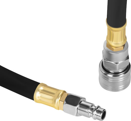 Прибиращ се пневматичен маркуч 20 м + 2 м Kraft&dele 1/4" Автоматична макара Kd2159