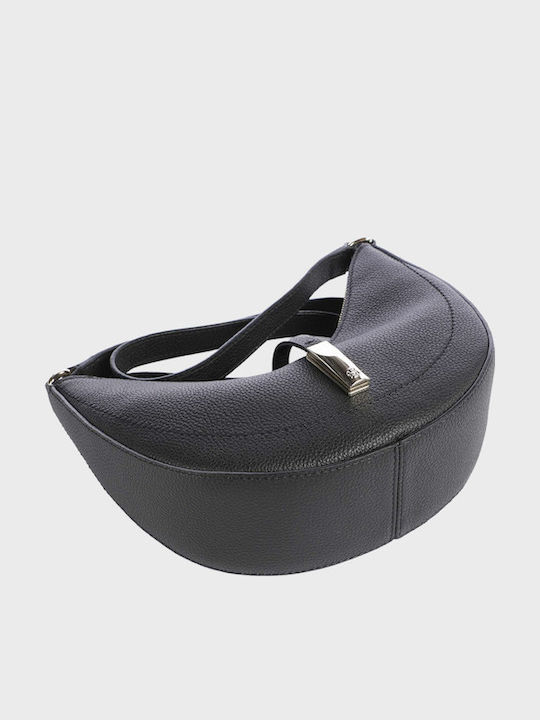 Reah Leather Women's Crossbody Bag Black