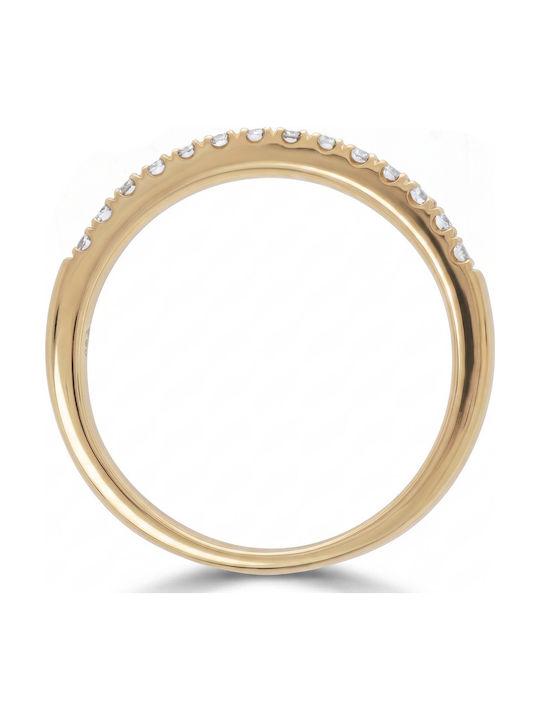 Kiriakos Gofas Women's Ring with Diamond from 18K Gold