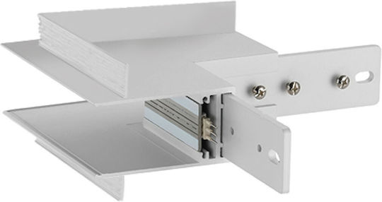 Outter Corner Magnetic Mini Recessed Sandy White 1pc
