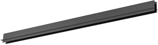 Magnetische Eingelassene Schiene Mini Track M-recessed 2c Schwarz Dali 2m