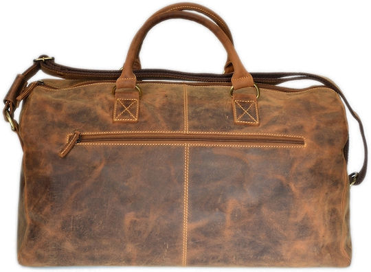 Greenburry Geantă Voiaj Maro din Piele M52xL26xÎ27cm