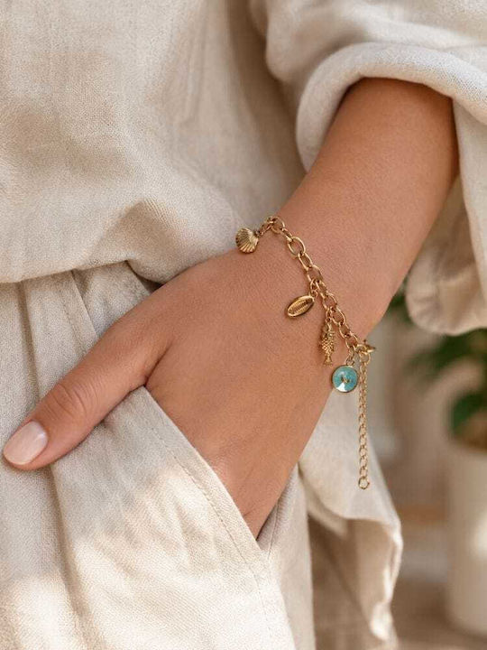 Liva Fashion Women's Chain Bracelet 16cm