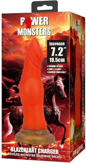 Power Monsters Dildo With Suction Cup Flesh