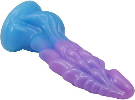 Power Monsters Ρεαλιστικό Dildo με Βεντούζα Μπλε
