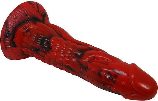Power Monsters Dildo With Suction Cup Red