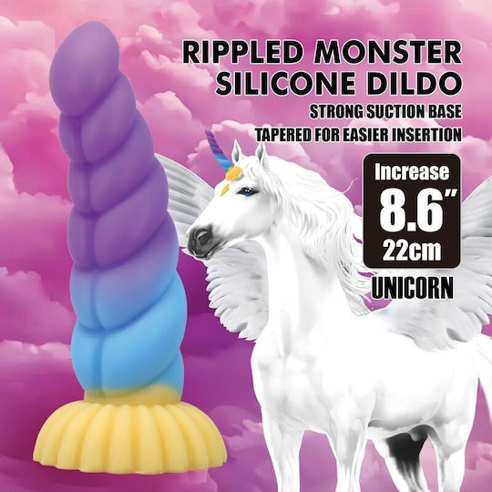 Power Monsters Dildo με Βεντούζα