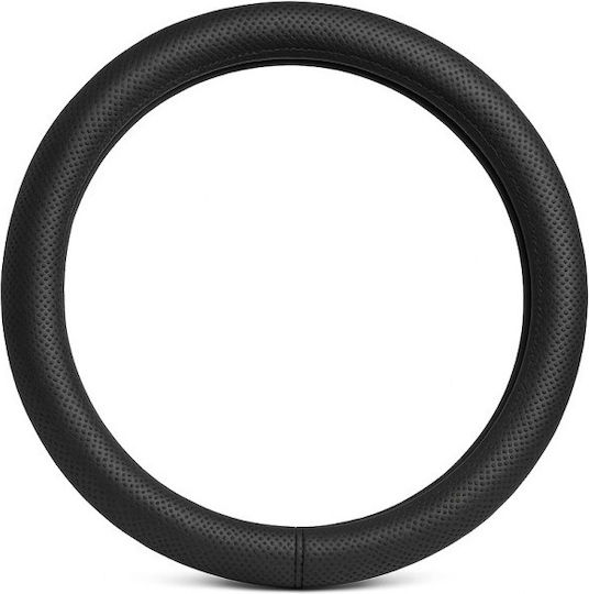 Set Covoare Auto Avex Essential – 5 Piese Covorașe Auto Universale + Husa Volan Din Piele Eco Perforată Neagră