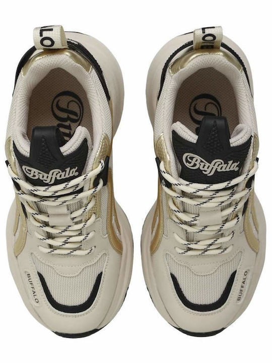Buffalo Un Adidași Chunky Pentru Femei Bej