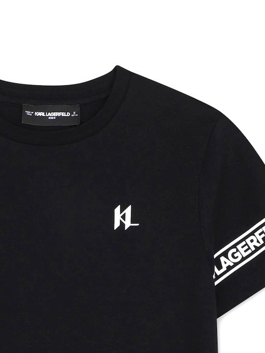 Kinderoberteile T-Shirt Schwarz