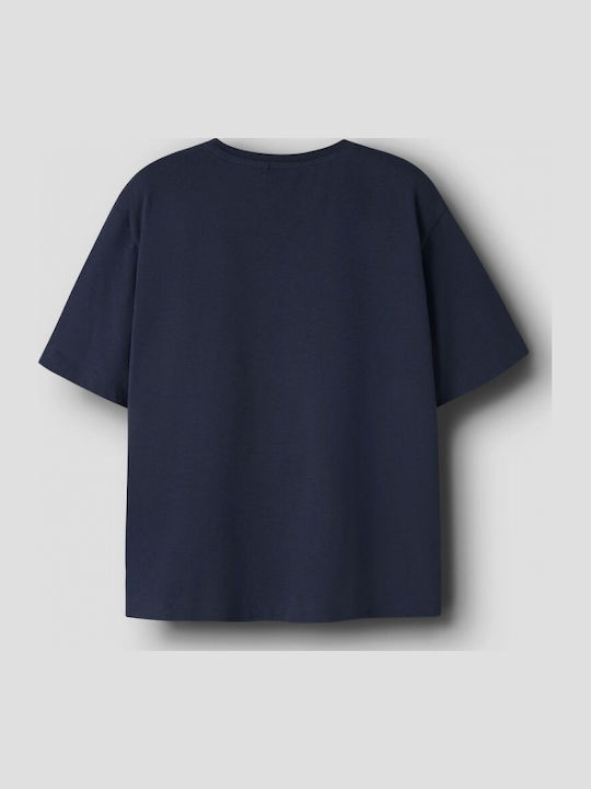 Kids T-shirt Blue Fortnite