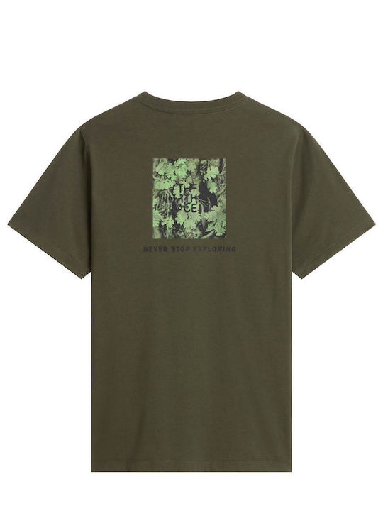 The North Face Kurzarm T-Shirt Neue Taupegrün
