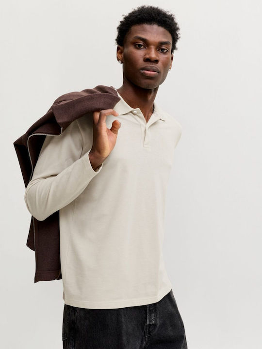Polo Long Sleeve Blouse Ecru