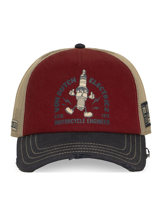 Crew Electrics Blau Trucker Kappen Von Dutch Crew Electrics Blau Trucker Kappen Von Dutch