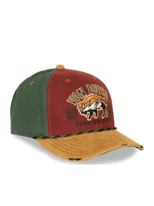 Von Dutch Unisex Kappen Trucker Olive Bordeaux Vd 1 Cs Sem 15