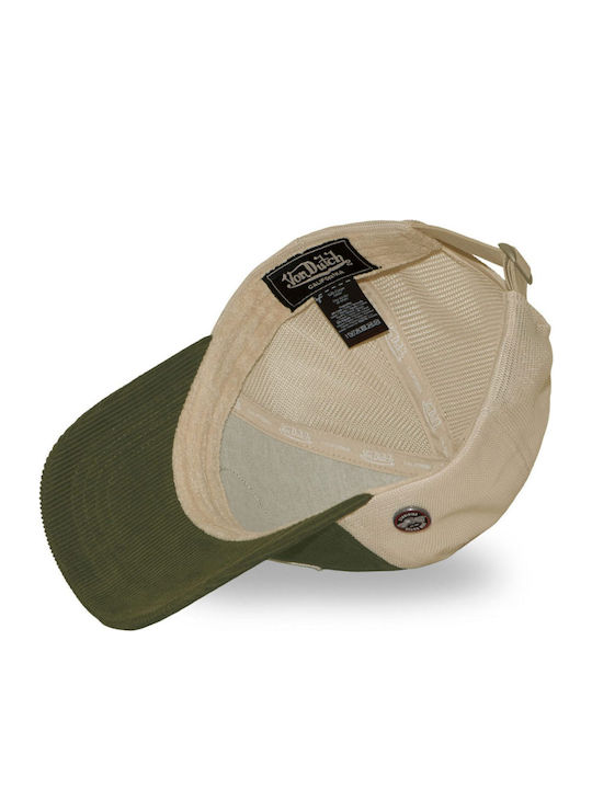 Von Dutch Unisex Șapcă Trucker Verde Vd 1 Cb Lof B47-olive
