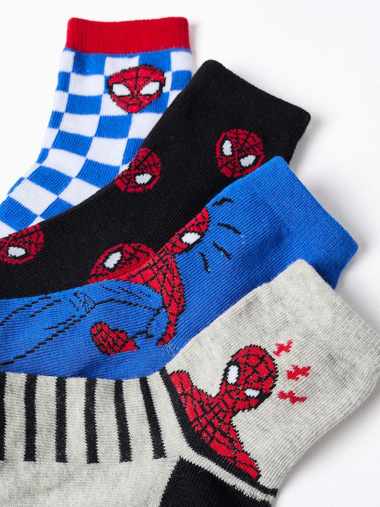 Zippy Zippy Kinder Socks Spiderman 4 Paar