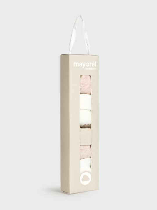 Mayoral Kids' Socks Little Socks Pink Light 4 Pairs