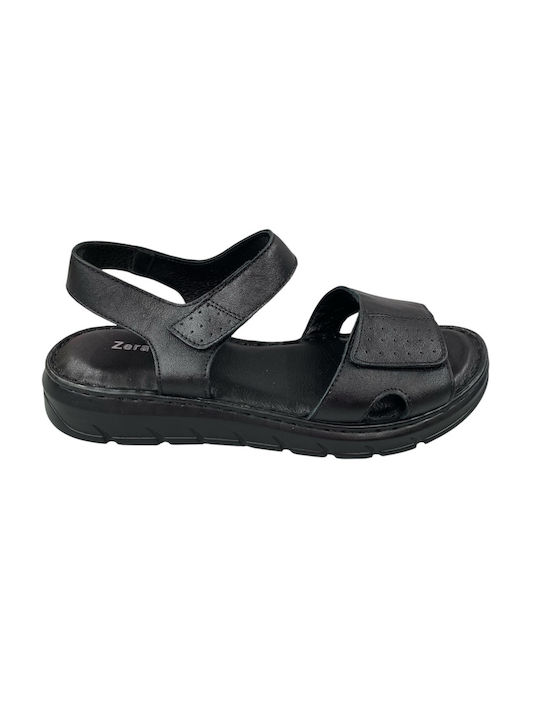 Leather Black Sandals
