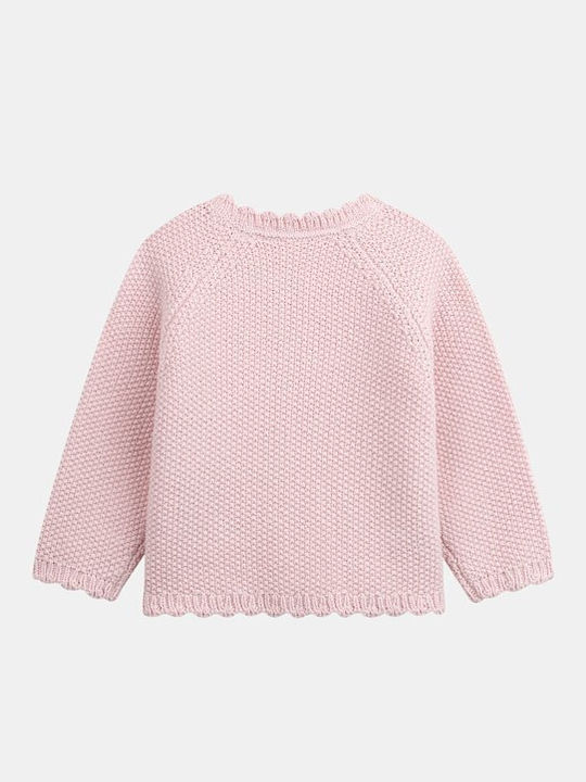 Cardigan Pentru Copii Tricotat Roz
