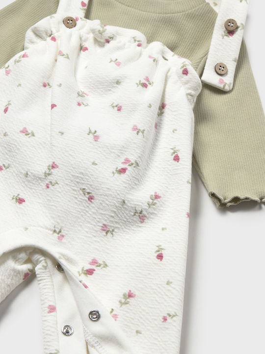 Set Kids Dungarees Green