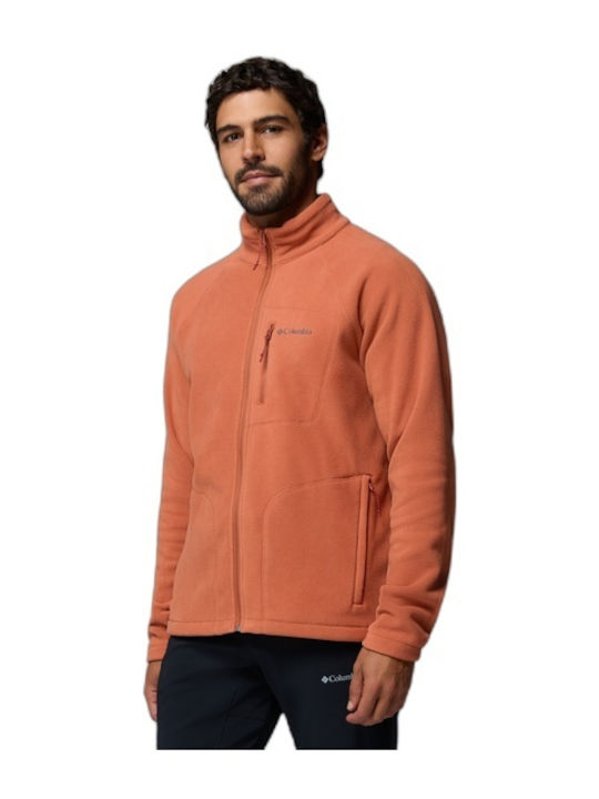 Fast Trek II Men's Fleece Jacket Orange