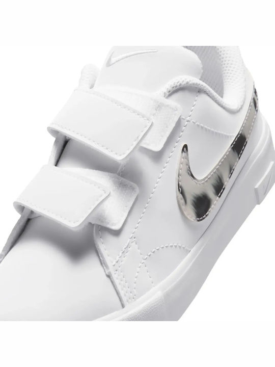 Essential Kids Sports Shoes Tennis Slip-On White