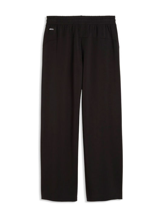 Flared Sweatpants Black