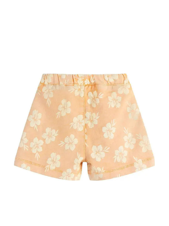 Kids Shorts Bermudas Fabric Orange