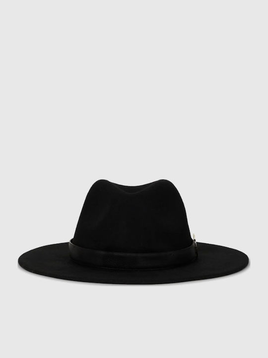 Karl Lagerfeld Damenhüte Fedora Schwarz