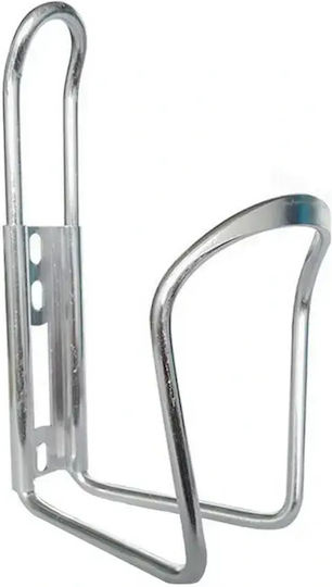 Suport pentru Bidon de Bicicletă din Aluminiu Universal Argintiu pentru Sticle Până la 1.5l