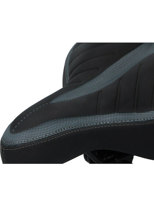 Dunlop Bicycle Saddle Black with Gel 250 x 210 mm