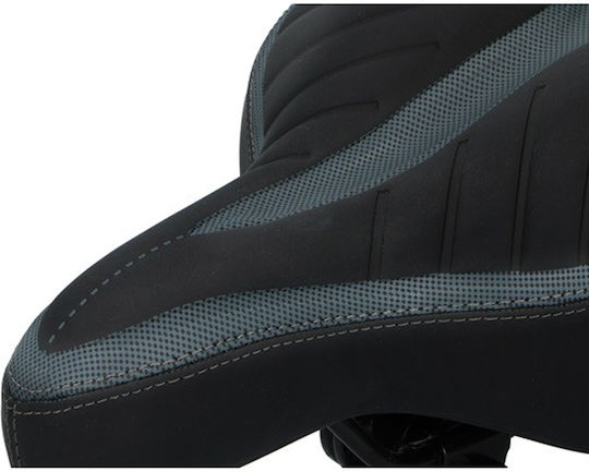 Dunlop Fahrradsattel Schwarz mit Gel 250 x 210 mm