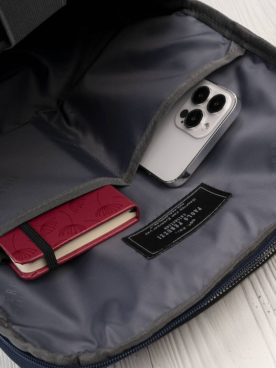 Paolo Peruzzi Backpack Navy Μπλε