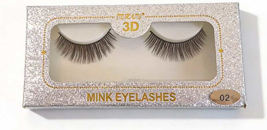 Gene false 3D Strip Lashes Mink 01
