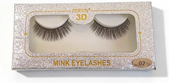Gene false 3D Strip Lashes Mink 02