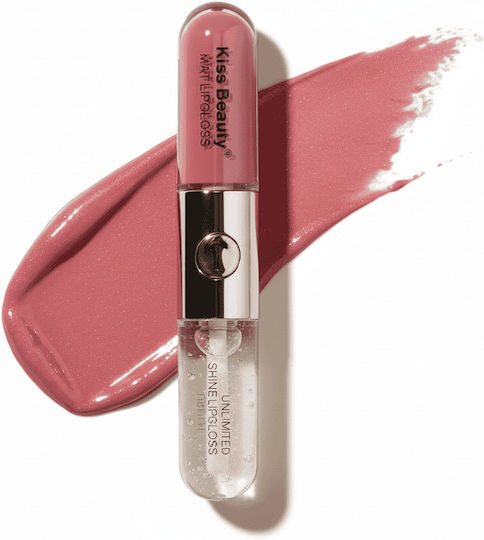 Kiss Beauty Luciu de buze bicolor 7 ml