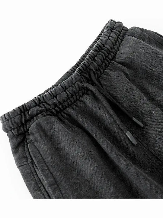 Kinder Trainingsanzug Jogginghose Schwarz