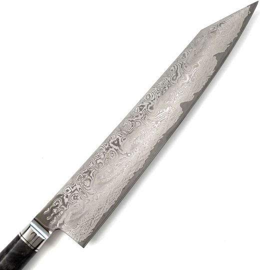 Ryusen Fleischmesser aus Damaszener Stahl 26cm