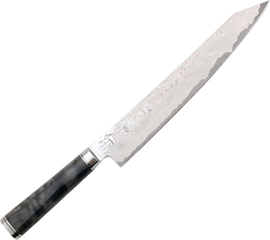 Ryusen Fleischmesser aus Damaszener Stahl 26cm