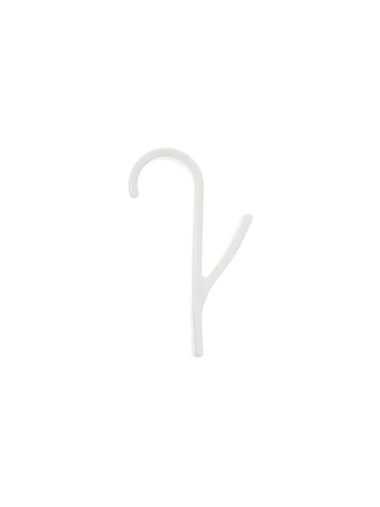 Verk Group Double Bathroom Hook with Screws Silver
