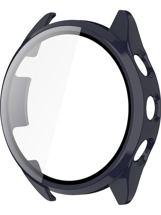 Garmin Forerunner 165 Pc + Tempered Film Integrated Protective Watch Case Blue