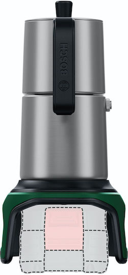 Bosch Μπρίκι Espresso Inox Ασημί