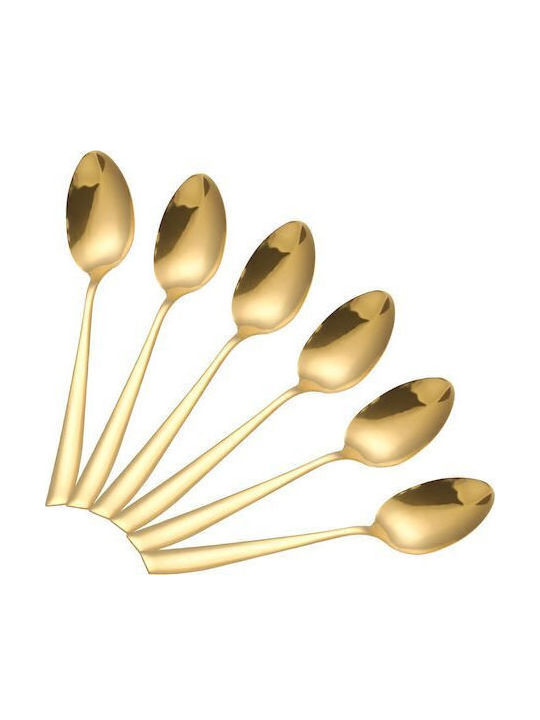 Bialetti Coffee/Tea Spoons Stainless Steel Gold 4 Pieces