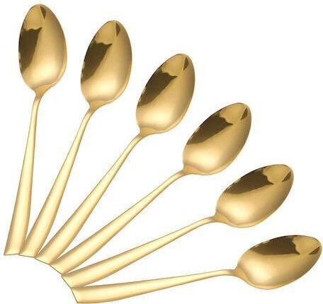 Bialetti Coffee/Tea Spoons Stainless Steel Gold 4 Pieces