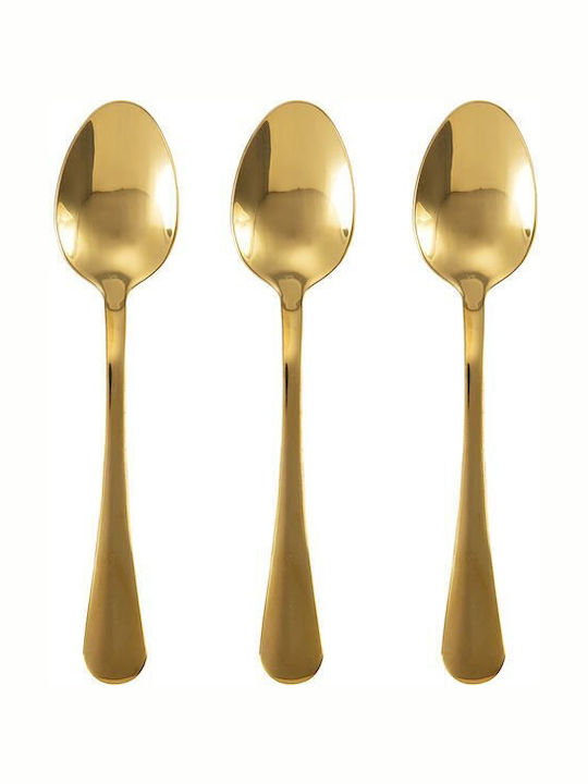Bialetti Coffee/Tea Spoons Stainless Steel Gold 4 Pieces