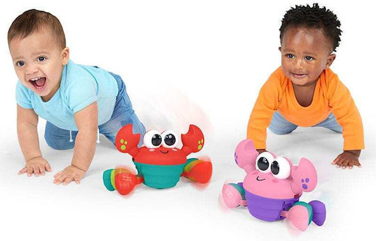Bright Starts Βρεφικό Παιχνίδι Rockin Crawling Crab με Μουσική για 6+ Μηνών